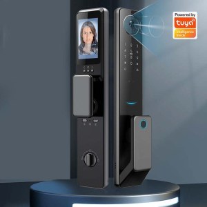 3D人脸识别智能锁 掌静脉指纹锁涂鸦智能家居全自动密码门锁