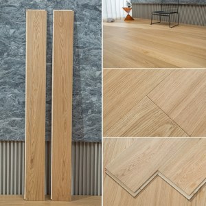 橡木纯三层实木复合地板 ENF级环保锁扣免龙骨4mm地暧地板