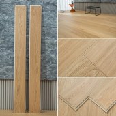 橡木纯三层实木复合地板 ENF级环保锁扣免龙骨4mm地暧地板