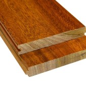 非洲圆盘豆实木地板 室内装饰胡桃色原木色无甲醛锁扣地板