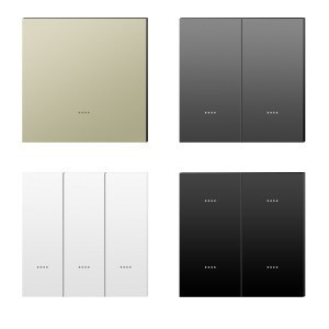 智能家居面板开关 家庭酒店涂鸦智能zigbee语音控制墙壁86零火开关面板