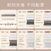 家用海绵乳胶弹簧床垫 租房民宿护脊护腰环保椰棕床垫20cm厚