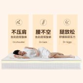 酒店民宿公寓海绵床垫 家用软硬适中独立袋弹簧床垫