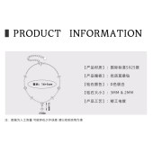 经典四叶草莫桑石手链叠戴925纯银镀18K金高级轻奢手饰