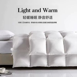 羽绒被白鸭绒被芯五星级酒店被子95白鹅绒被被褥