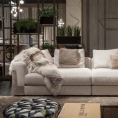 意式轻奢沙发 家用后现代客厅真皮沙发定制可全屋搭配