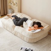 窝型懒人沙发床 折叠可躺可睡小沙发床榻榻米卧室单人躺椅