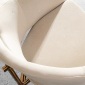 意式轻奢扶手餐椅 高级餐厅家具设计师椅子