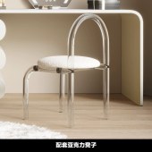 新款卧室简约梳妆台斗柜一体转角化妆桌实木收纳柜轻奢化妆台