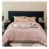 新款全棉双股刺绣四件套 100支纯棉亲肤时尚风轻奢床上用品