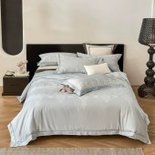 秋冬天丝棉磨毛四件套 高端印花床品亲肤丝滑柔软床上用品