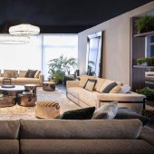 意式轻奢沙发 家用后现代客厅真皮沙发定制可全屋搭配