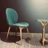 意式轻奢大理石餐桌 长方形现代餐桌椅组合大户型别墅家具定制