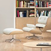 意式单人躺椅 客厅书房创意设计师真皮阳台懒人椅沙发椅